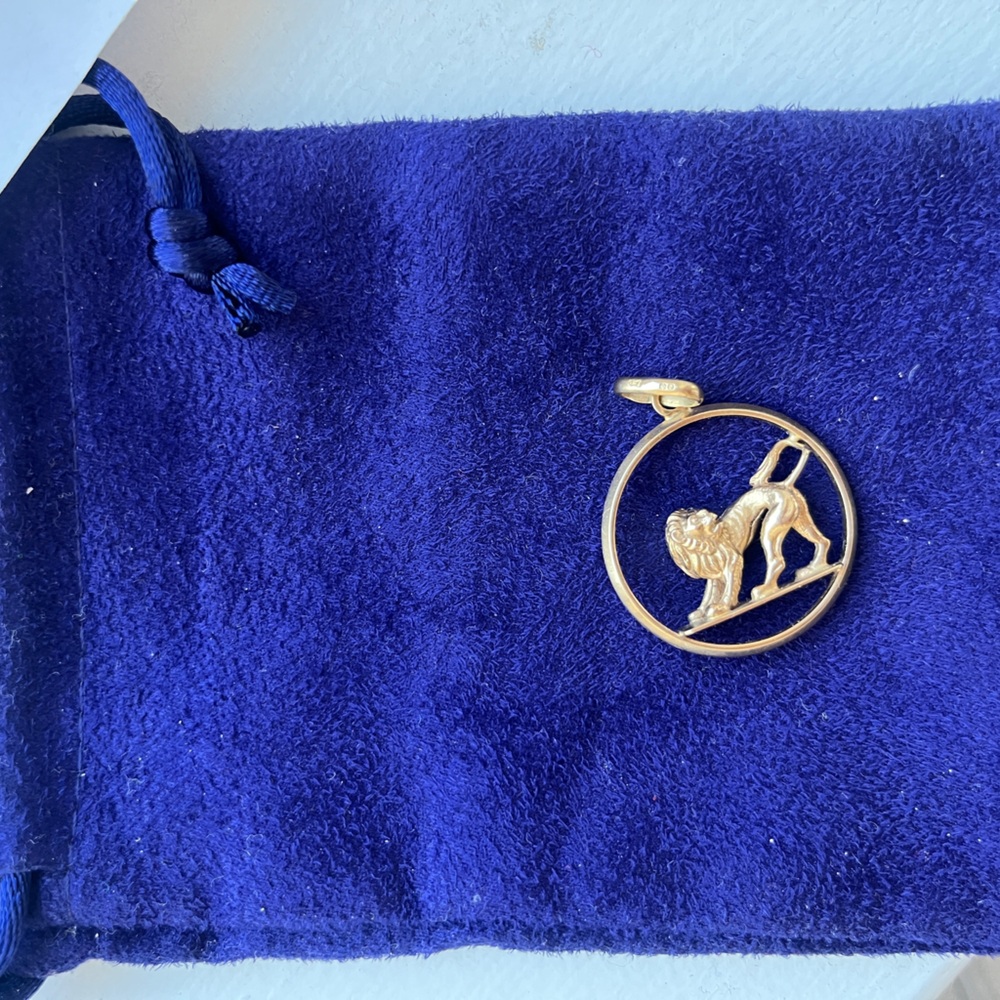 UnoAErre vintage lion pendant - made in Italy